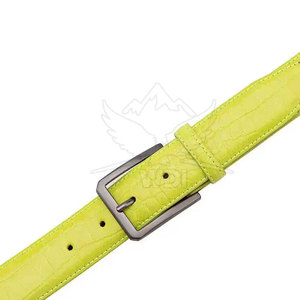 Cinturones de Cuero de Venta Directa de Fábrica, Acabado Liso de Acero, Construcción Resistente, Diseño Ajustable, Uso Diario, Casual, de Negocios y al Aire Libre - Product Image 5