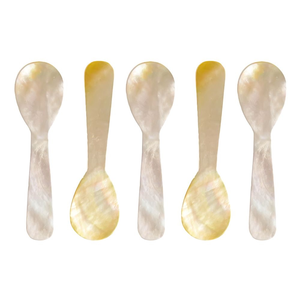 Meilleure vente cuillère à caviar en nacre Cuillère de service en nacre personnalisée Ensemble de cuillères à caviar de luxe pour restaurants - Product Image 5