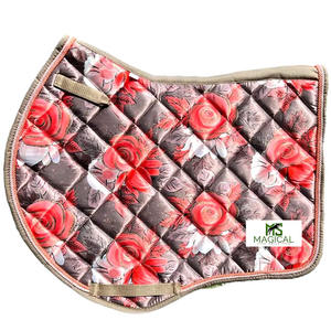 Almohadillas de Alta Calidad para Sillas de Montar a Caballo, Sublimación Floral, Excelente Calidad, Almohadillas para Sillas de Montar para Uso General - Product Image 5
