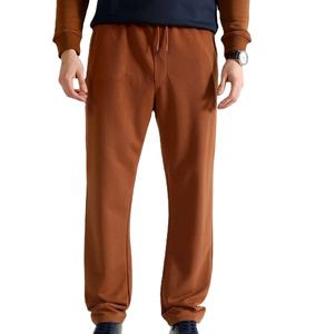 Men's Casual High Waist Cotton <b>Fleece</b> Sweatpants New Hot Jogging <b>Trouser</b> with Drawstring for Everyday Use Relaxed Fit - Product Image 1