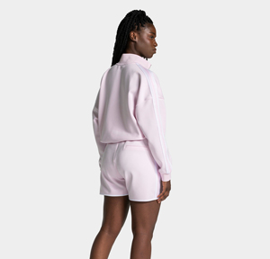 Ensemble survêtement femme personnalisé avec logo, sweat à capuche et pantalon de jogging en molleton doublé coton, ensemble de survêtement vierge - Product Image 2