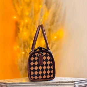 Sac de voyage léger et imperméable en cuir véritable Venus, petite taille, luxe, fermeture éclair, pour femmes et filles - Product Image 2