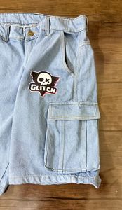 Nouveaux shorts en jean respirants pour l'été, style streetwear, coupe ample, taille mi-haute pour hommes - Product Image 3