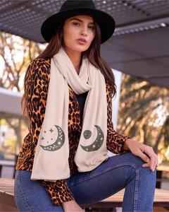 Écharpes longues personnalisées haut de gamme, design imprimé, foulard de mode, hijab, châle, écharpe carrée en soie douce, vente en gros - Product Image 2