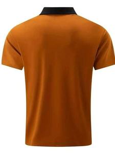 Nouveauté, polos de sport pour hommes de haute qualité, taille plus, couleur marron, personnalisables, prix bas, fabriqués au Pakistan - Product Image 2