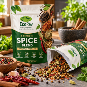 mix spices Premium Spice Blend 100g Stand Up Pouch Zipper Top Natural Aromatic Seasoning Food Grade <b>Bag</b> - Product Image 1