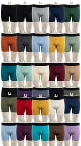 Sous-vêtements pour hommes de haute qualité, caleçons boxer en tissu extensible, confortables pour un usage quotidien - Product Image 4