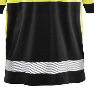 Camiseta de Trabajo de Alta Visibilidad, Transpirable, de Secado Rápido, para Hombre, Color Sólido, Tela de Lona de Poliéster, Personalizable - Product Image 2