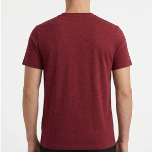 Camiseta Deportiva de Manga Corta con Cuello en V para Hombre, de Secado Rápido, Transpirable, que Absorbe la Humedad, Corte Regular, Informal - Product Image 5