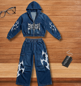 Ensemble en jean, haut et bas - Product Image 1