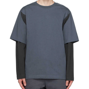 Camiseta de Manga Larga de Alta Calidad, Estilo Urbano, con Logotipo Personalizado, 100% Algodón, Talla Grande, para Hombre - Product Image 6