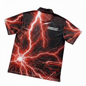 Camiseta de Polo Personalizada para Dardos, Camisetas de Dardos Sublimadas - Product Image 2