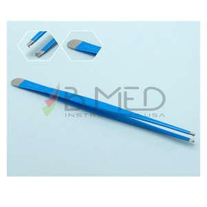 Pinza para tejido Or Grade Lee Bandage Tissue Forceps 1x2 Dientes 8 Aislada, Instrumento Quirúrgico Ginecológico de Acero - Product Image 1