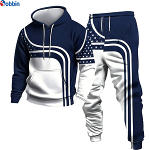 Conjunto Deportivo de Invierno con Logotipo Personalizado, Impresión 3D, Chaqueta y Pantalón de Felpa de Algodón, Unisex, Diseño Creativo, Transpirable, Talla Grande - Product Image 2
