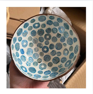 Décoration d'intérieur artisanale haut de gamme en coquille de noix de coco légère et moderne avec nacre, écologique, fournisseur en gros du Vietnam - Product Image 1