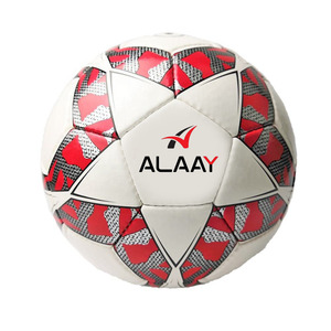 Custom High Quality Size 5 Soccer Ball Hand Stitched PU Leather Training Football Ball Sports Racing <b>Match</b> Use - Product Image 4