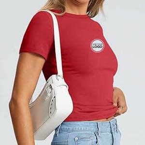 T-shirt unisexe Bella Canvas pour femme, coupe décontractée, imprimé personnalisé, en jersey, prix de gros - Product Image 4