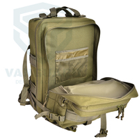 Sac à dos tactique extérieur 35L MOLLE respirant et durable avec fermeture éclair pour camping et randonnée, personnalisé en usine, vente en gros, Indonésie