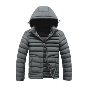 Veste matelassée pour homme sur mesure, vêtements d'hiver décontractés pour l'extérieur, production en gros - Product Image 2