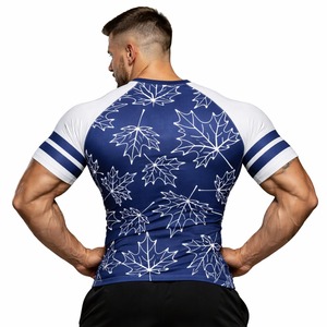 ชุดกางเกงรัดรูปสำหรับฝึกซ้อม MMA รุ่นล่าสุด แบบยูนิเซ็กซ์ สำหรับกีฬา Grappling No Gi ป้องกันแสงแดด UPF50  แบบพิมพ์ลายครึ่งตัวตามสั่ง - Product Image 2