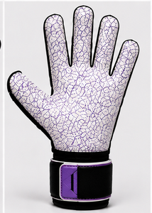 ถุงมือผู้รักษาประตูฟุตบอลมืออาชีพ ยึดเกาะดีเยี่ยมด้วยยางเยอรมัน ดีไซน์การเคลื่อนไหวที่ยืดหยุ่น ปรับขนาดได้ ทนทาน - Product Image 6