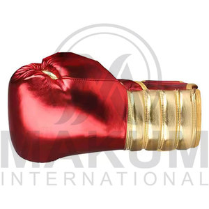 Guantes de Boxeo de Cuero Genuino Profesionales con Protección UV e Impresión de Logotipo Personalizado para Adultos - Product Image 6