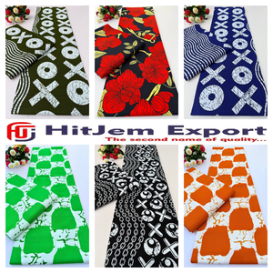 Tela de Algodón 100% Ankara con Estampado Africano de Primera Calidad, Fabricación Textil Personalizada, Proveedor Mayorista de Telas para Ropa - Product Image 6