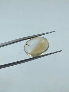 พลอยซิทรินสีเหลืองใสทรงรี น้ำหนัก 9.20 กะรัต สำหรับทำเครื่องประดับ - Product Image 3