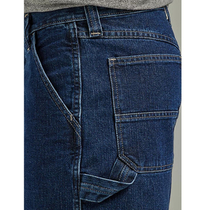 Custom Made Men's Mid <b>Waist</b> Denim Shorts Comfortable Baggy Casual <b>Jeans</b> Pockets Washed Color Knitted Weaving Method Solid - Product Image 6