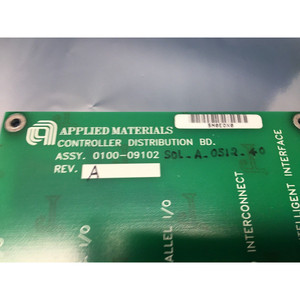 แผงควบคุม AMAT 0100-09102 - อุปกรณ์และอะไหล่เซมิคอนดักเตอร์ระดับโลกที่เชื่อถือได้ - Product Image 3