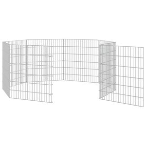 21.3 \ "x23.6 \" recinto per animali ruspante 21.3 ferro zincato a 8 pannelli \ "x23.6 \" box per bambini - Product Image 5
