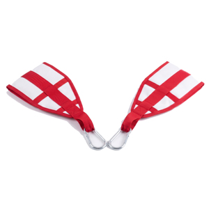 Correa Ajustable Roja para Abdominales con Gancho Metálico para Levantamiento de Pesas, Entrenamiento de Fuerza, Soporte Antideslizante, Bandas de Suspensión Abdominales - Product Image 1