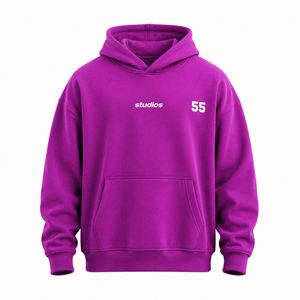 เสื้อฮู้ดดี้โอเวอร์ไซส์สุดฮิต ผ้าคอตตอนฟลีซพรีเมียม สตรีทแวร์ ขายส่งจากโรงงานโดยตรง - Product Image 1