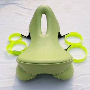 Selle d'équitation en cuir véritable de qualité supérieure, légère, pour la course de marathon et les longues distances - Product Image 1