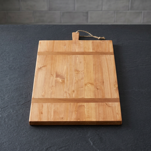 เขียงไม้ไผ่พร้อมที่จับเชือกอุปกรณ์เตรียมในครัวน้ำหนักเบาทนทาน - Product Image 1