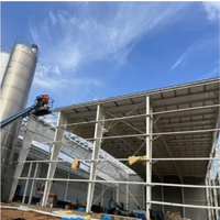 QCF292 Hangar/Garage préfabriqué en acier à faible coût et installation facile pour le stationnement de voitures