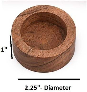 Metal Tealight Candle Holder with Wood <b>Lantern</b> Design for Wedding Holidays & Home Decor Festive Christmas Chandelier Style - Product Image 4