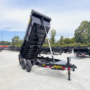 Simi 4-Wheel <b>Aluminum</b> Alloy Hydraulic Dump Trailer Mechanical Air Suspension 2-Wheel Axle 28t Heavy Duty Landing Gear for - Product Image 6