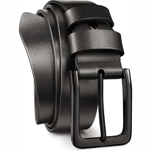 Nouvelle ceinture décontractée pour homme en cuir de vachette véritable, avec boucle en alliage, haute qualité, modèle 2025, vente chaude - Product Image 2