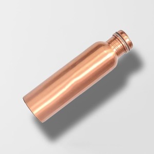 Heritage Finish <b>Copper</b> Water <b>Bottle</b> Traditional Modern Fusion <b>Drinking</b> <b>Bottle</b> for Daily Use and Gifting Use - Product Image 2