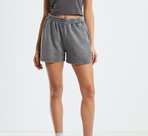 Pantalones Cortos de Felpa Francesa para Mujer, con Cordón Ajustable, Ecológicos, Transpirables, de Poliéster/Algodón, Estilo Urbano, Envío Inmediato - Product Image 1