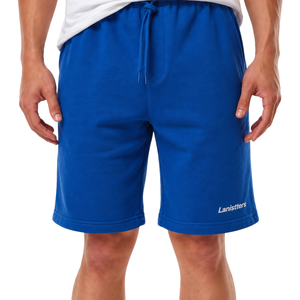 Shorts en molleton décontractés pour hommes, taille élastique, cordon de serrage, poches latérales, décontractés, personnalisables, vente en gros, fabricant OEM, fournisseur, bas de tenue X - Product Image 1