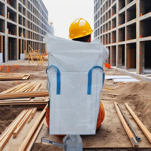 Sac FIBC circulaire en polypropylène tissé pour le stockage en vrac de terreau, de compost et de déchets de jardin - Product Image 5