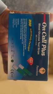 Medidor de <span class=keywords><strong>glucosa</strong></span> en sangre ON CALL PLUS <span class=keywords><strong>para</strong></span> uso doméstico, <span class=keywords><strong>tiras</strong></span> reactivas 50/200 unidades, entrega a domicilio, precios bajos, venta al por mayor. - Product Image 2