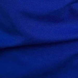 Polo de Manga Corta para Hombre, Color Azul Sólido, Algodón Piqué, Talla Grande, Corte Regular, Transpirable, Informal - Product Image 2