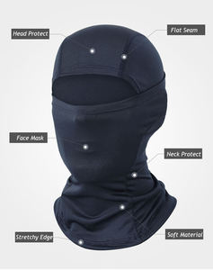 Wholesale Lightweight Moisture-Wicking <b>Balaclava</b> Stretchable Neck for Outdoor Sports <b>Skiing</b> Motorcycle Riding Face Cover - Product Image 3