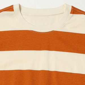 T-shirts surdimensionnés pour hommes de qualité supérieure en polyester/coton, tissu éponge léger et respirant 300g pour designs personnalisés et équipes - Product Image 3