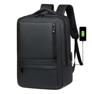 Mochila Antirrobo Unisex para Portátil con Puerto USB y Protección RFID, Impermeable, de Oxford PU, para Negocios y Viajes - Product Image 1