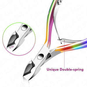 Ensemble de manucure professionnel en acier inoxydable 3 pièces avec coupe-ongles, pousse-cuticules, outils de nail art, service de logo personnalisé - Product Image 2