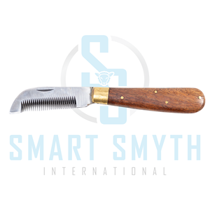 Cuchillo Plegable para Adelgazar el Pelo de Caballos, Acero Inoxidable, Herramienta Profesional para Recortar el Pelo del Caballo, Herramienta para Herradores - Product Image 2